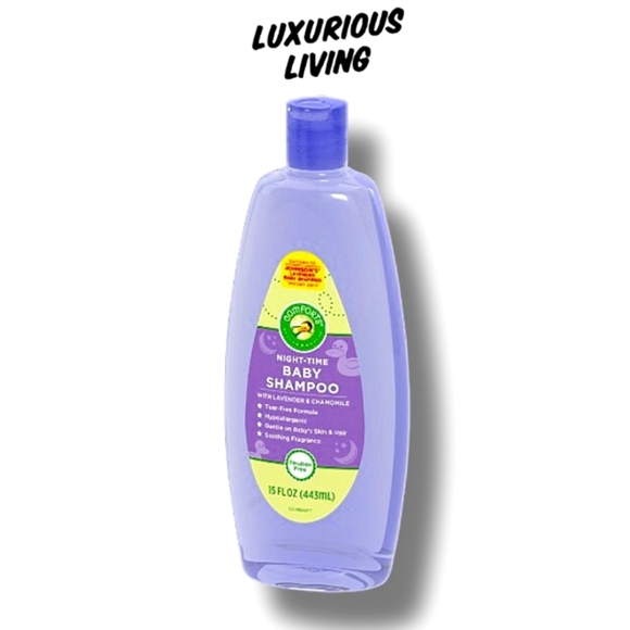 Comforts Night-Time Baby Shampoo With Lavender & Chamomile, 4-PACK - Picture 3 of 4
